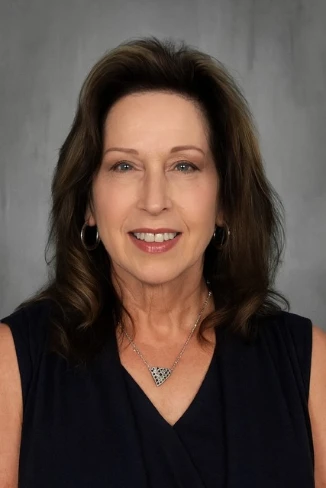 A headshot of CFO Jill Floyd