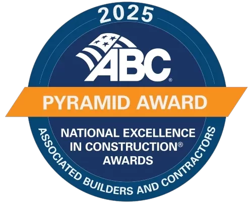 2025 Associated Builders and Contractors (ABC) Excellence in Construction Pyramid Award