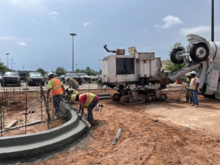 Curb & Gutter Slip Forming Curb & Gutter Slip Forming