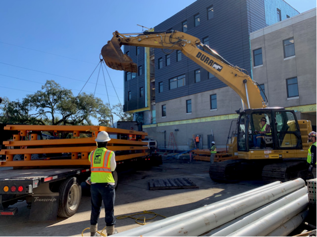 Delivery of H&E Steel Boxes